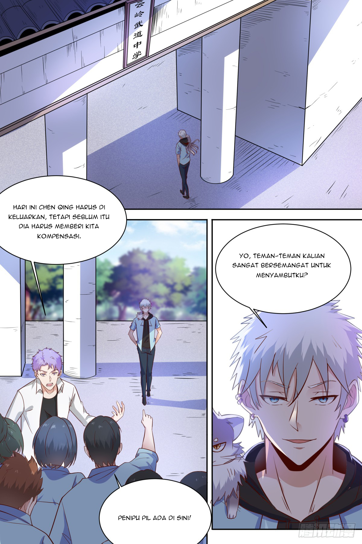 Halaman 8 dari Campus Martial God Chapter 40