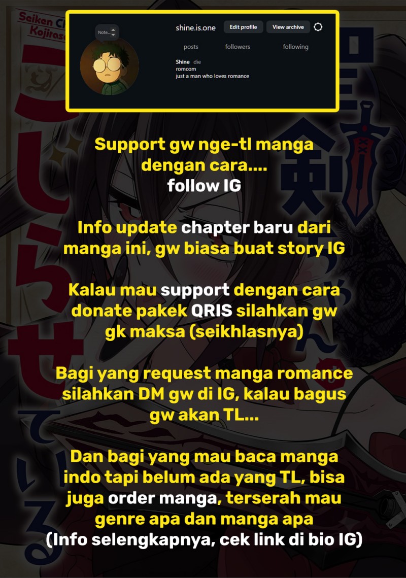 Halaman 49 dari Seiken-chan wa Kojirasete Iru Chapter 2