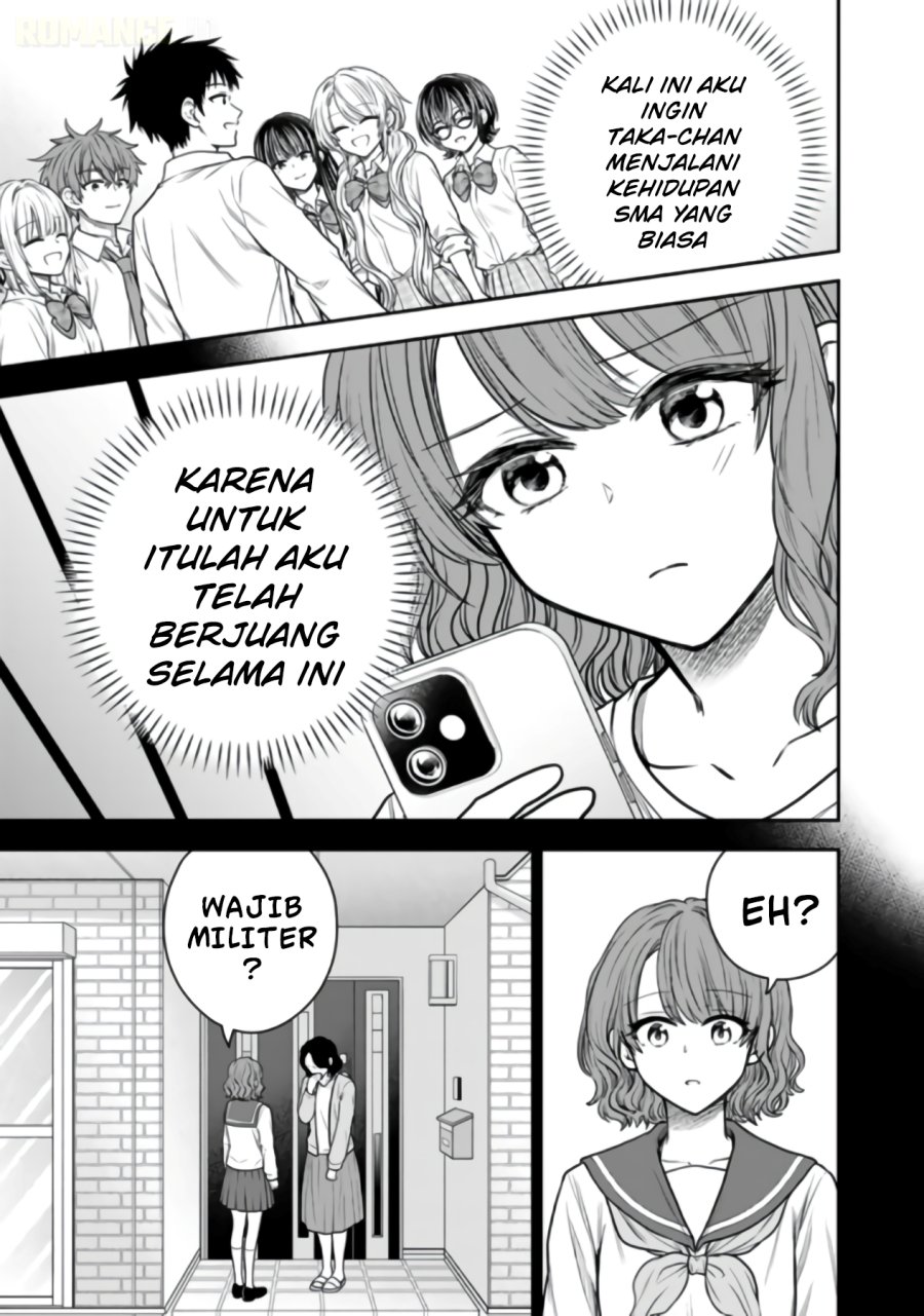 Senchi Kara Kaette kita Takashi-kun. Futsuu ni Koukou Seikatsu wo Okuritai chapter 17 halaman 24