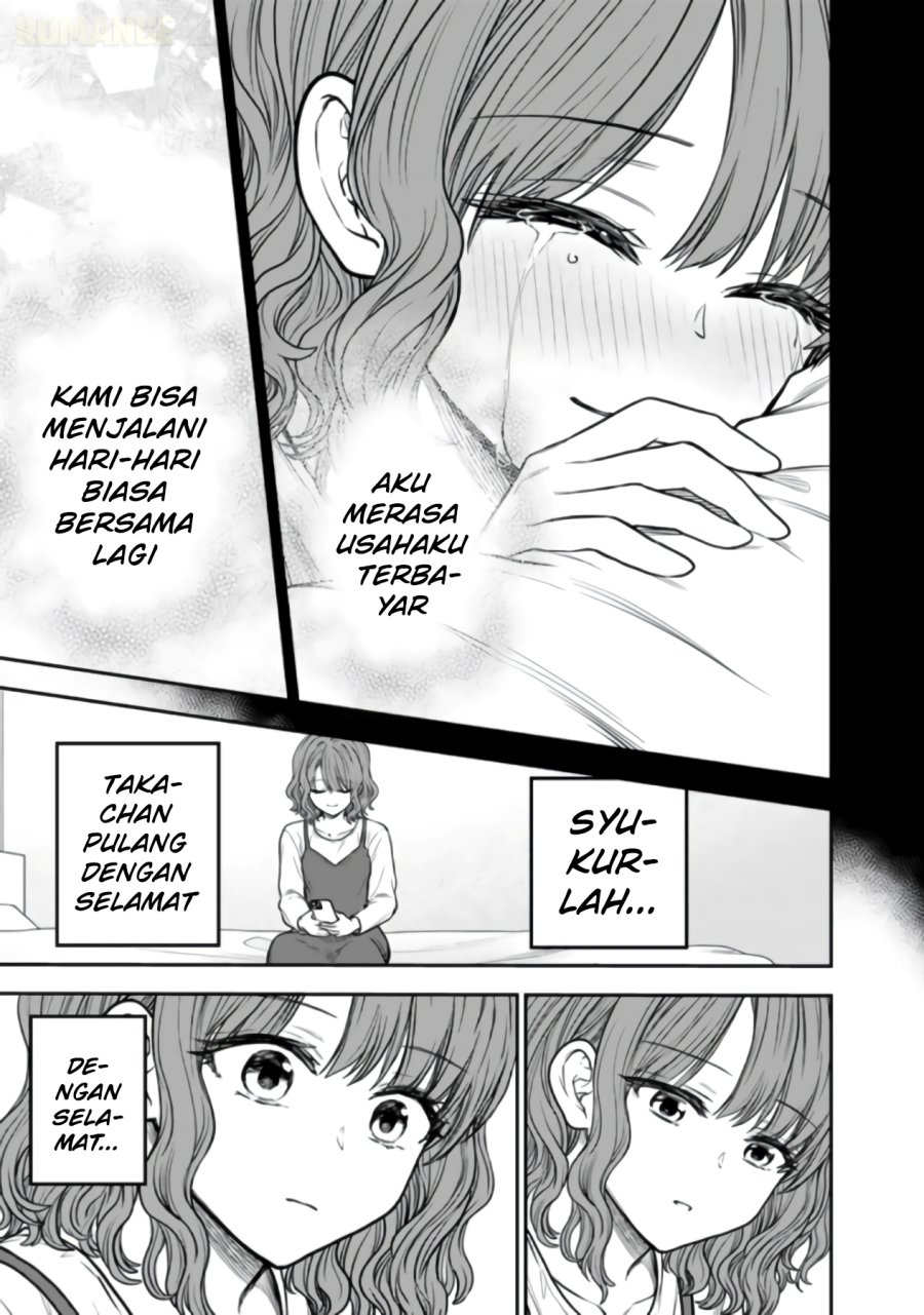 Senchi Kara Kaette kita Takashi-kun. Futsuu ni Koukou Seikatsu wo Okuritai chapter 17 halaman 30