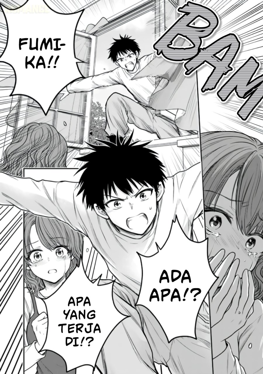 Senchi Kara Kaette kita Takashi-kun. Futsuu ni Koukou Seikatsu wo Okuritai chapter 17 halaman 35