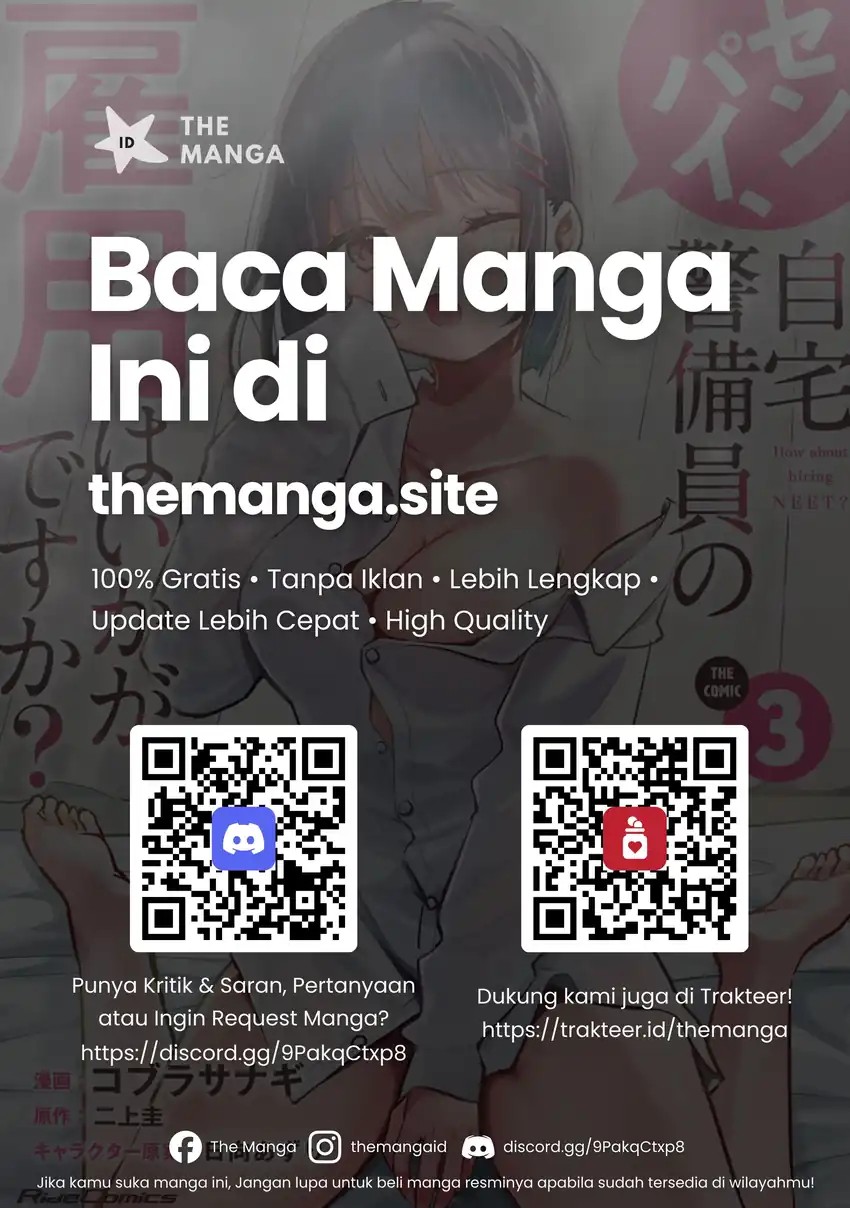 Senpai, Jitaku Keibiin no Koyou wa Ikaga Desu ka? chapter 14 halaman 30