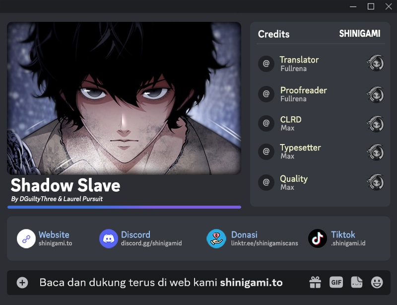 Halaman 1 dari Shadow Slave Chapter 8