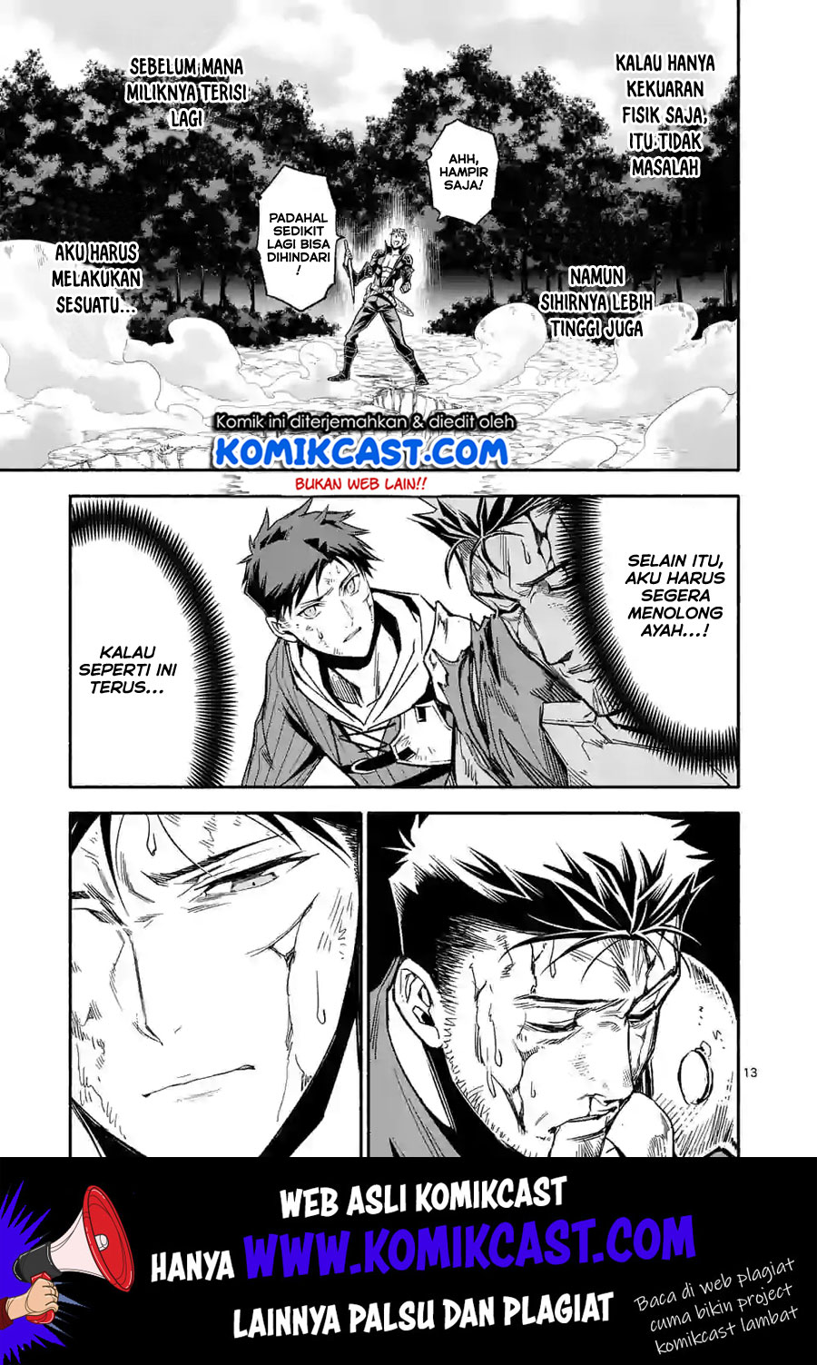 Halaman 14 dari Shi ni Modori, Subete o Sukuu Tame ni Saikyou e to Itaru @ Comic Chapter 12