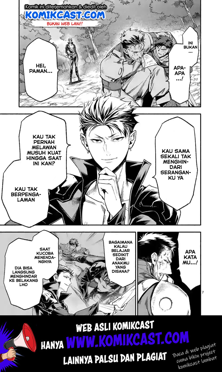 Halaman 8 dari Shi ni Modori, Subete o Sukuu Tame ni Saikyou e to Itaru @ Comic Chapter 12