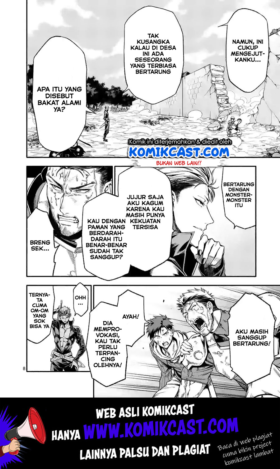 Halaman 9 dari Shi ni Modori, Subete o Sukuu Tame ni Saikyou e to Itaru @ Comic Chapter 12