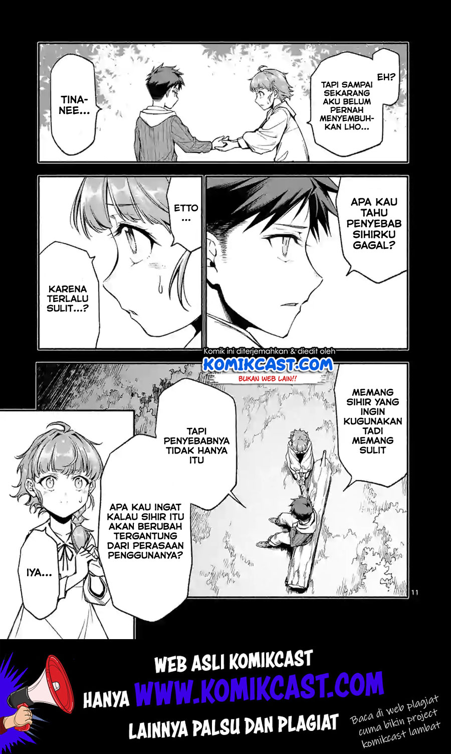 Halaman 12 dari Shi ni Modori, Subete o Sukuu Tame ni Saikyou e to Itaru @ Comic Chapter 13