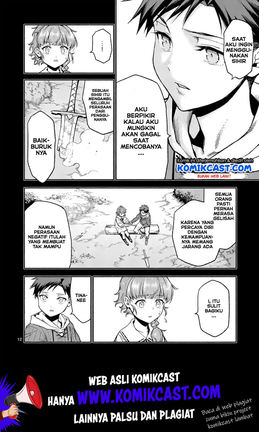 Halaman 13 dari Shi ni Modori, Subete o Sukuu Tame ni Saikyou e to Itaru @ Comic Chapter 13