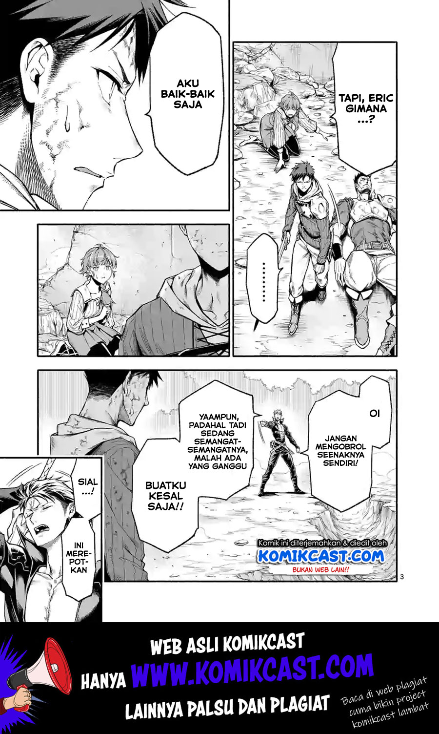 Halaman 4 dari Shi ni Modori, Subete o Sukuu Tame ni Saikyou e to Itaru @ Comic Chapter 13