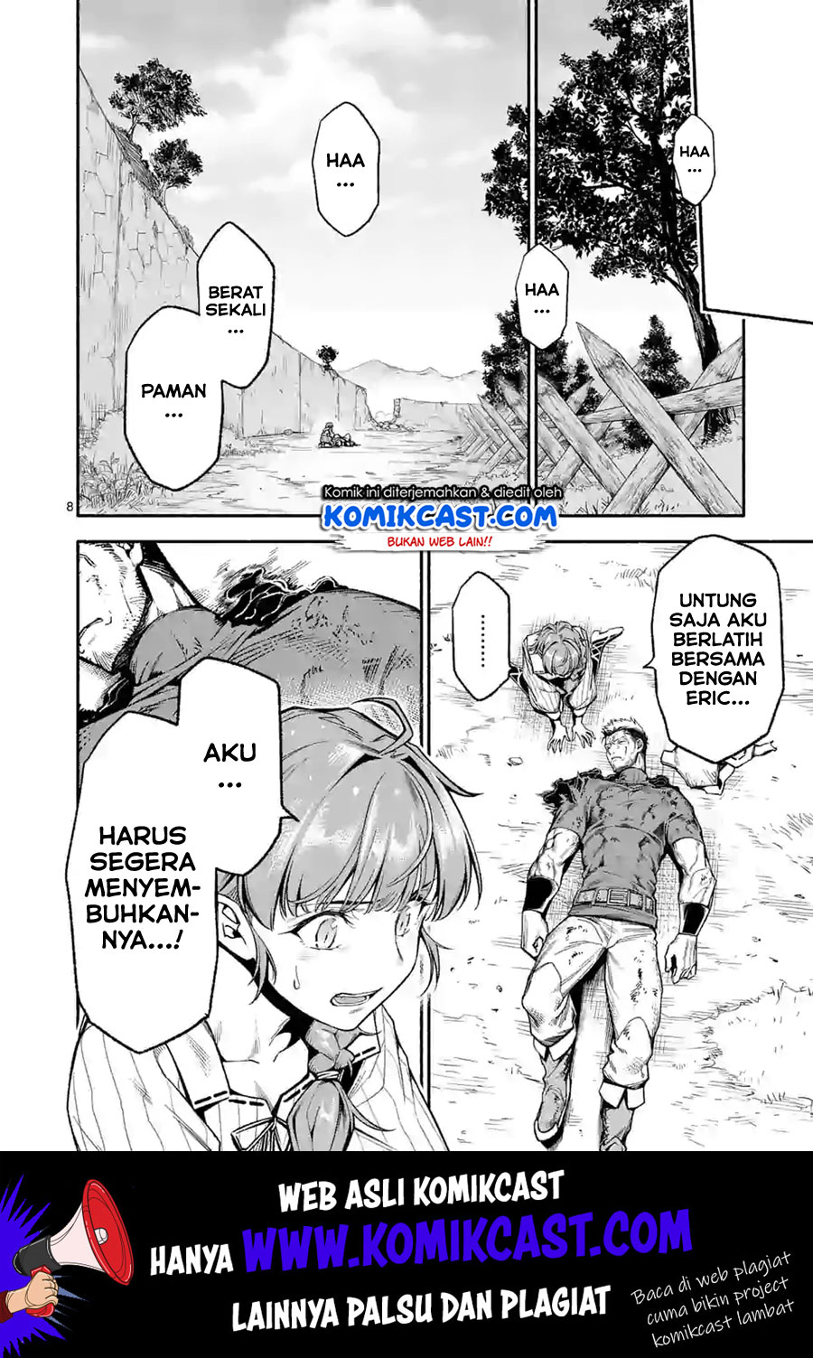 Halaman 9 dari Shi ni Modori, Subete o Sukuu Tame ni Saikyou e to Itaru @ Comic Chapter 13