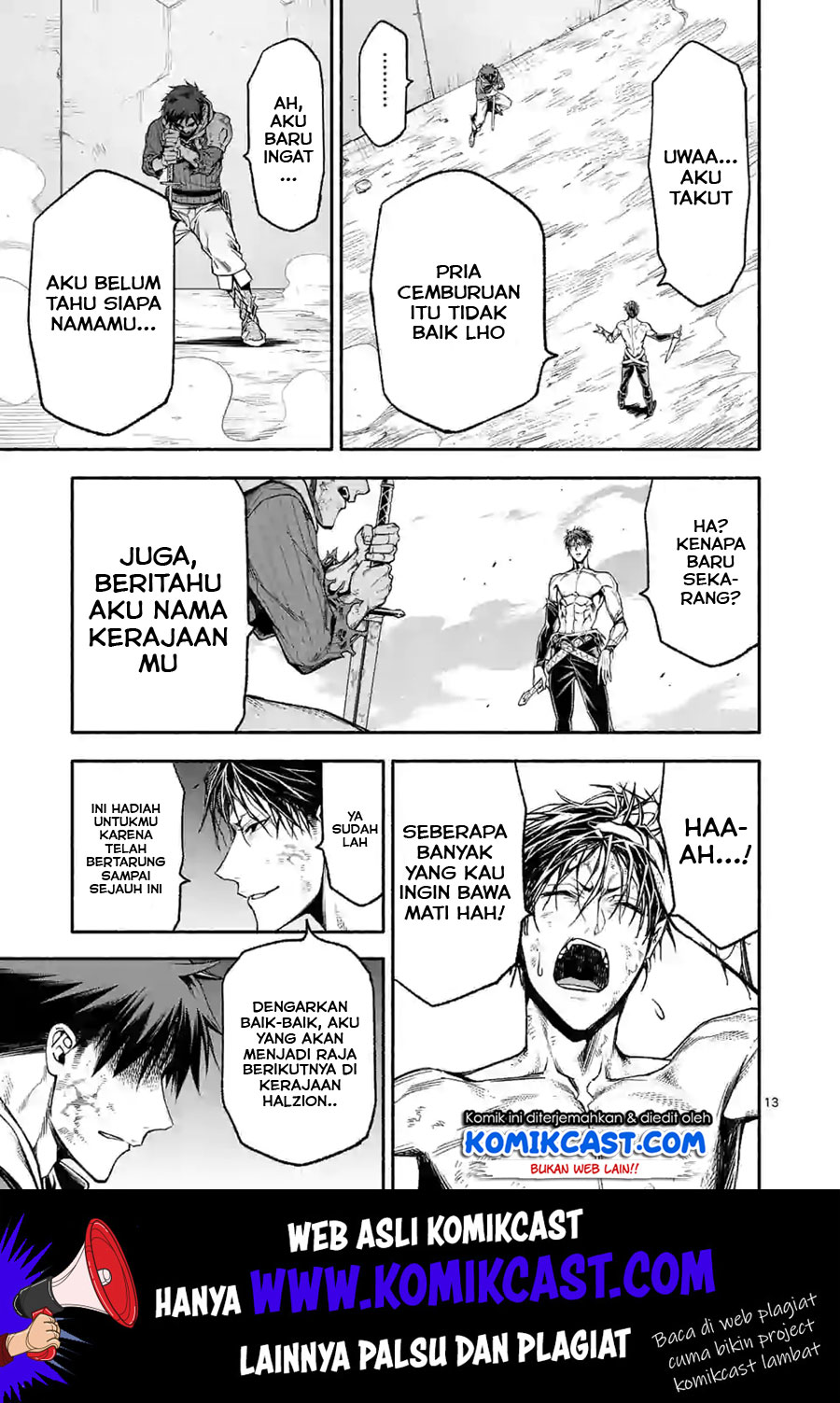 Halaman 14 dari Shi ni Modori, Subete o Sukuu Tame ni Saikyou e to Itaru @ Comic Chapter 15