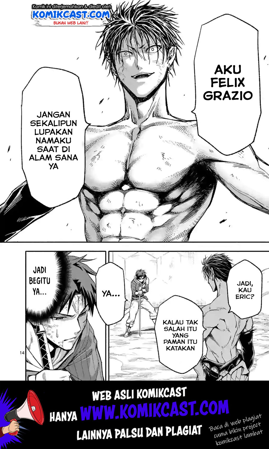 Halaman 15 dari Shi ni Modori, Subete o Sukuu Tame ni Saikyou e to Itaru @ Comic Chapter 15