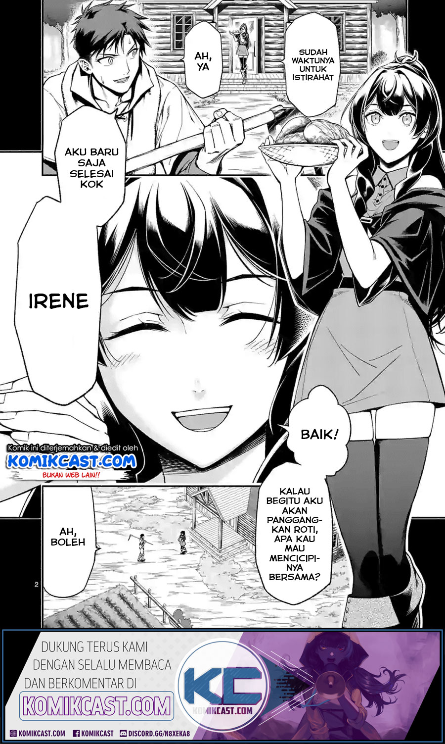 Halaman 3 dari Shi ni Modori, Subete o Sukuu Tame ni Saikyou e to Itaru @ Comic Chapter 16
