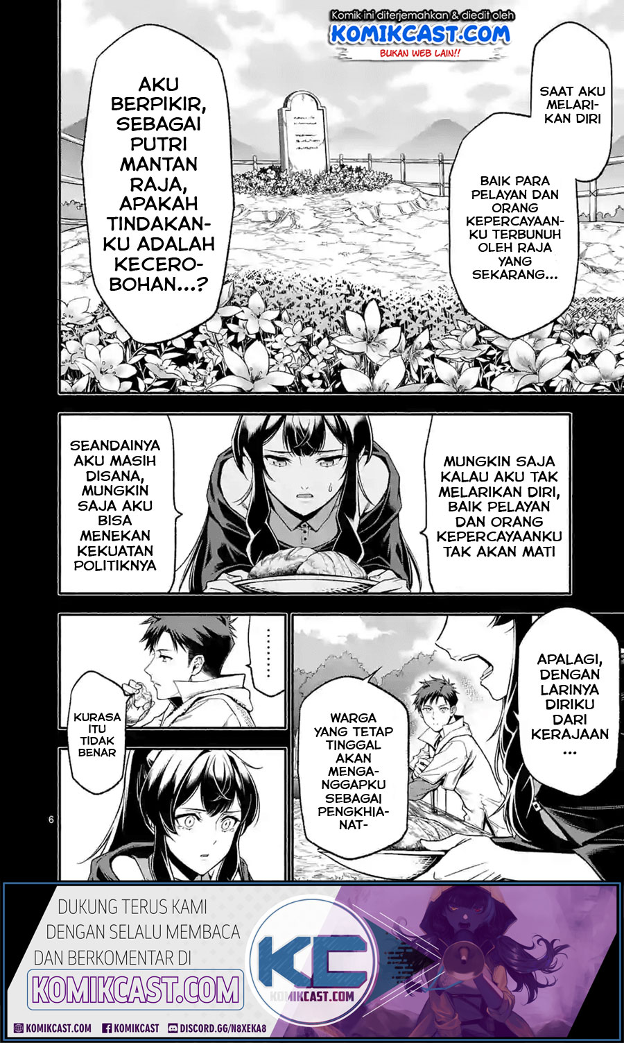 Halaman 7 dari Shi ni Modori, Subete o Sukuu Tame ni Saikyou e to Itaru @ Comic Chapter 16