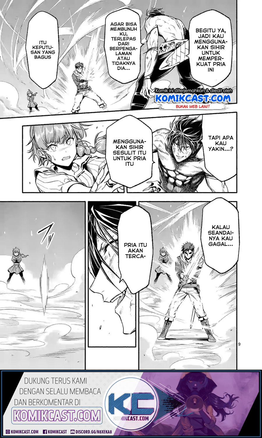 Halaman 10 dari Shi ni Modori, Subete o Sukuu Tame ni Saikyou e to Itaru @ Comic Chapter 18