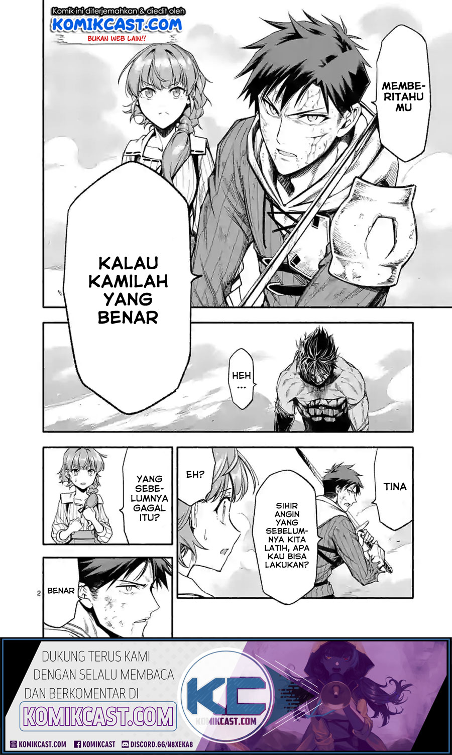 Halaman 3 dari Shi ni Modori, Subete o Sukuu Tame ni Saikyou e to Itaru @ Comic Chapter 18