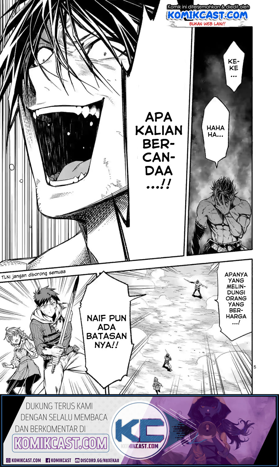 Halaman 6 dari Shi ni Modori, Subete o Sukuu Tame ni Saikyou e to Itaru @ Comic Chapter 18