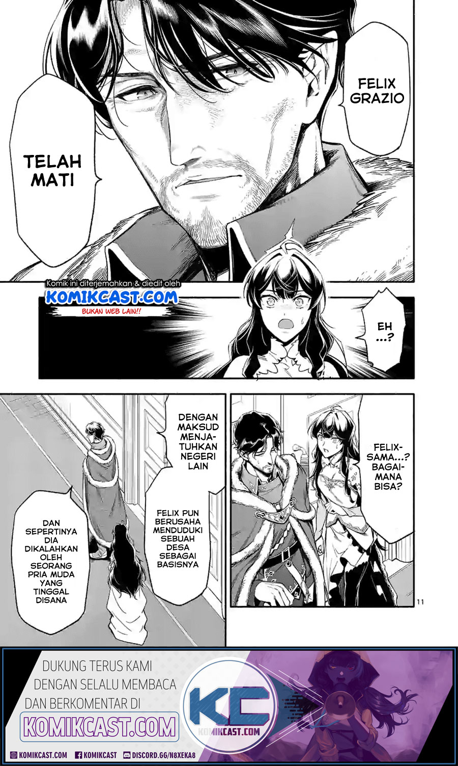 Halaman 12 dari Shi ni Modori, Subete o Sukuu Tame ni Saikyou e to Itaru @ Comic Chapter 21