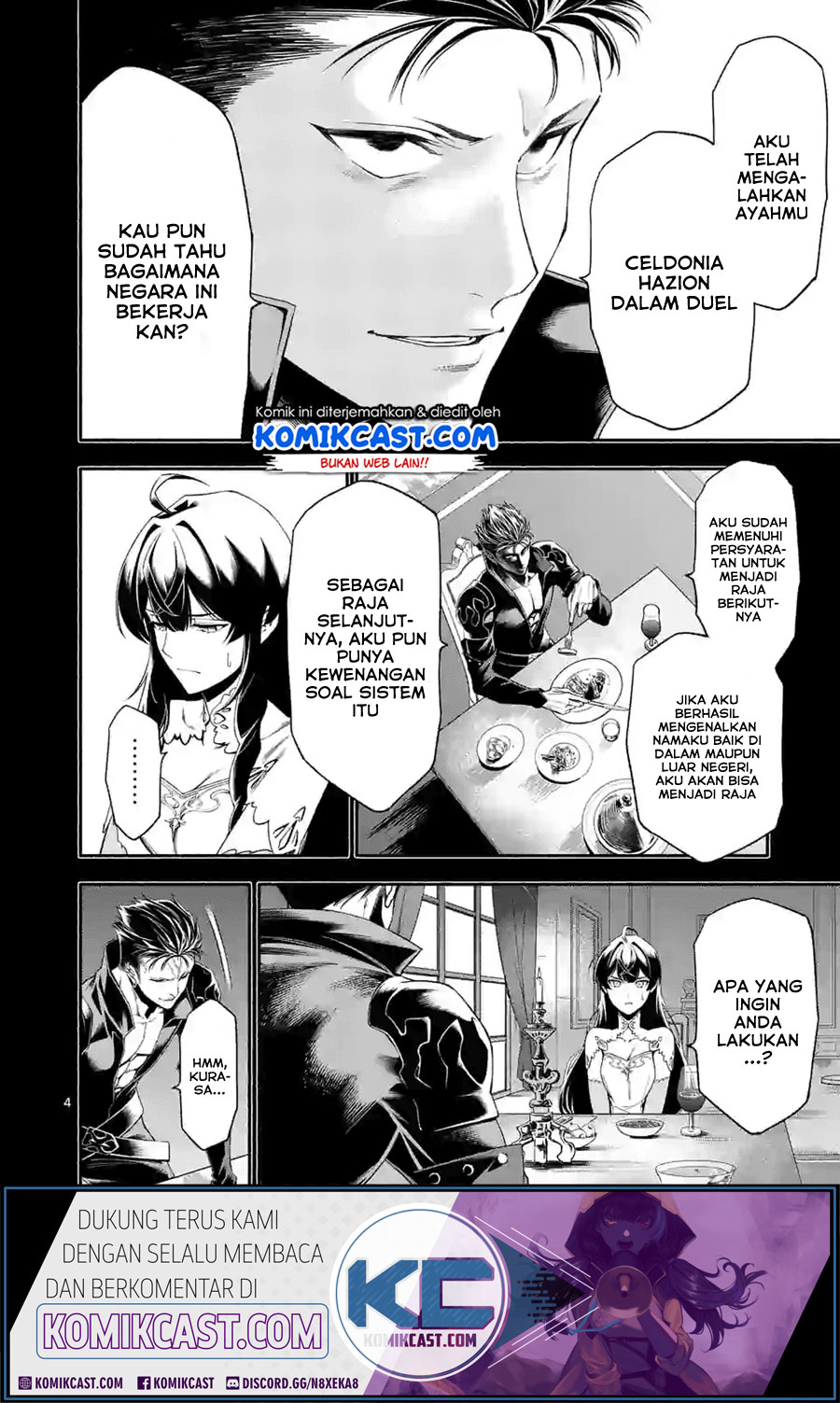 Halaman 5 dari Shi ni Modori, Subete o Sukuu Tame ni Saikyou e to Itaru @ Comic Chapter 21