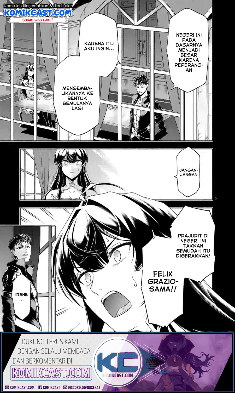 Halaman 6 dari Shi ni Modori, Subete o Sukuu Tame ni Saikyou e to Itaru @ Comic Chapter 21