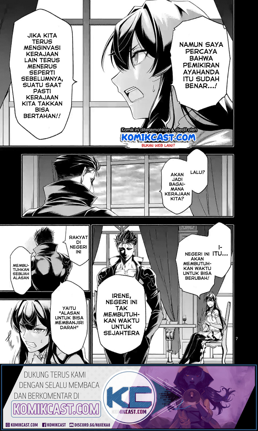 Halaman 8 dari Shi ni Modori, Subete o Sukuu Tame ni Saikyou e to Itaru @ Comic Chapter 21