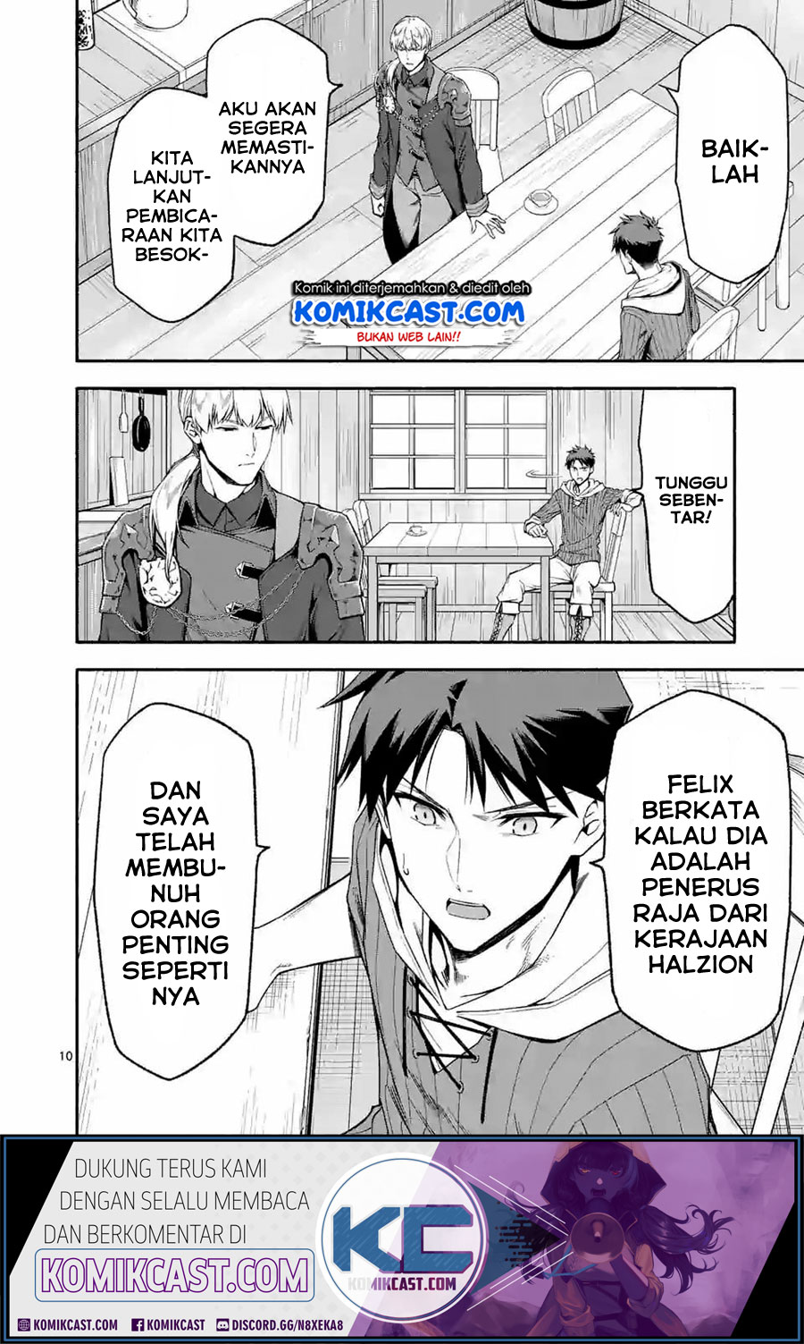 Halaman 11 dari Shi ni Modori, Subete o Sukuu Tame ni Saikyou e to Itaru @ Comic Chapter 23