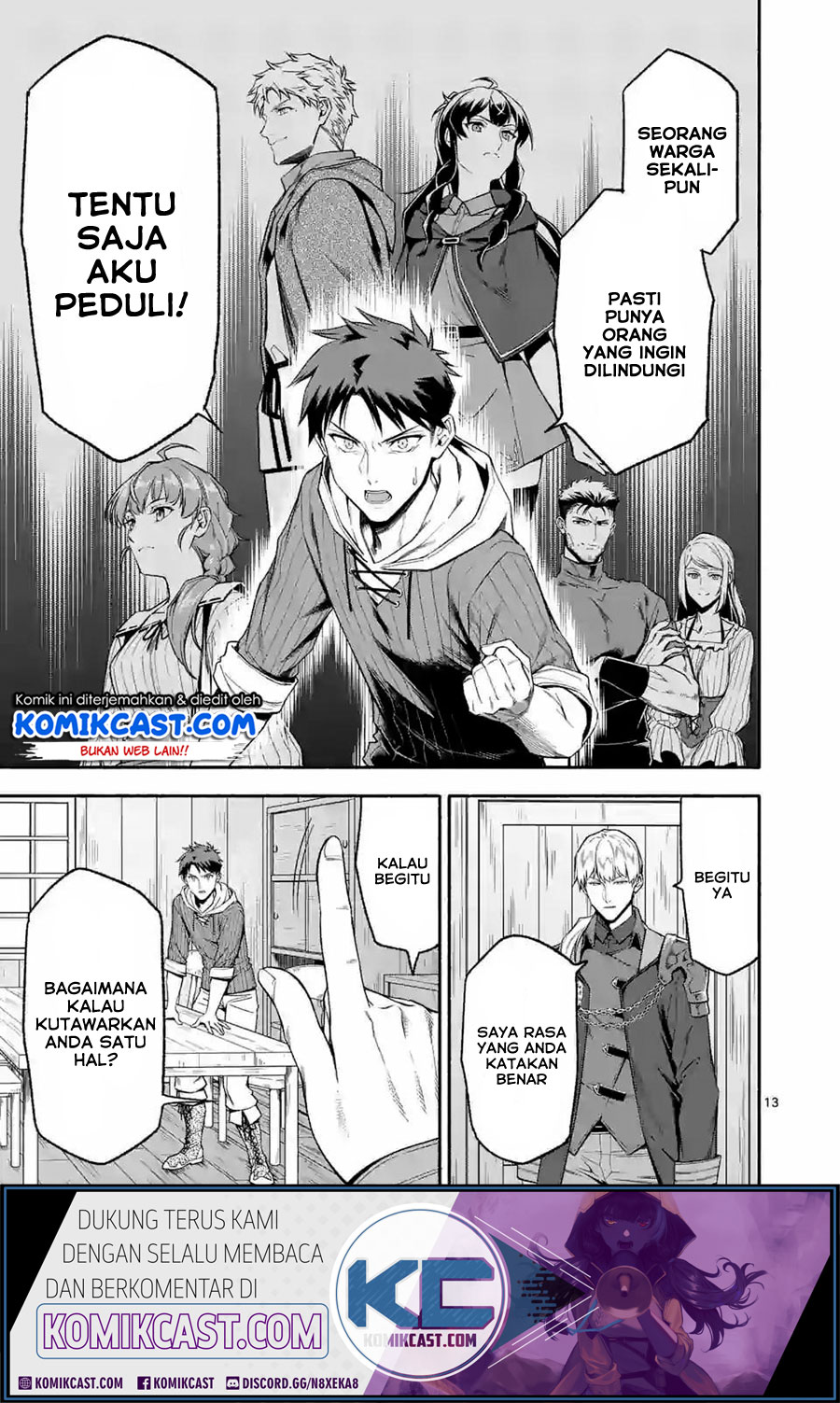 Halaman 14 dari Shi ni Modori, Subete o Sukuu Tame ni Saikyou e to Itaru @ Comic Chapter 23