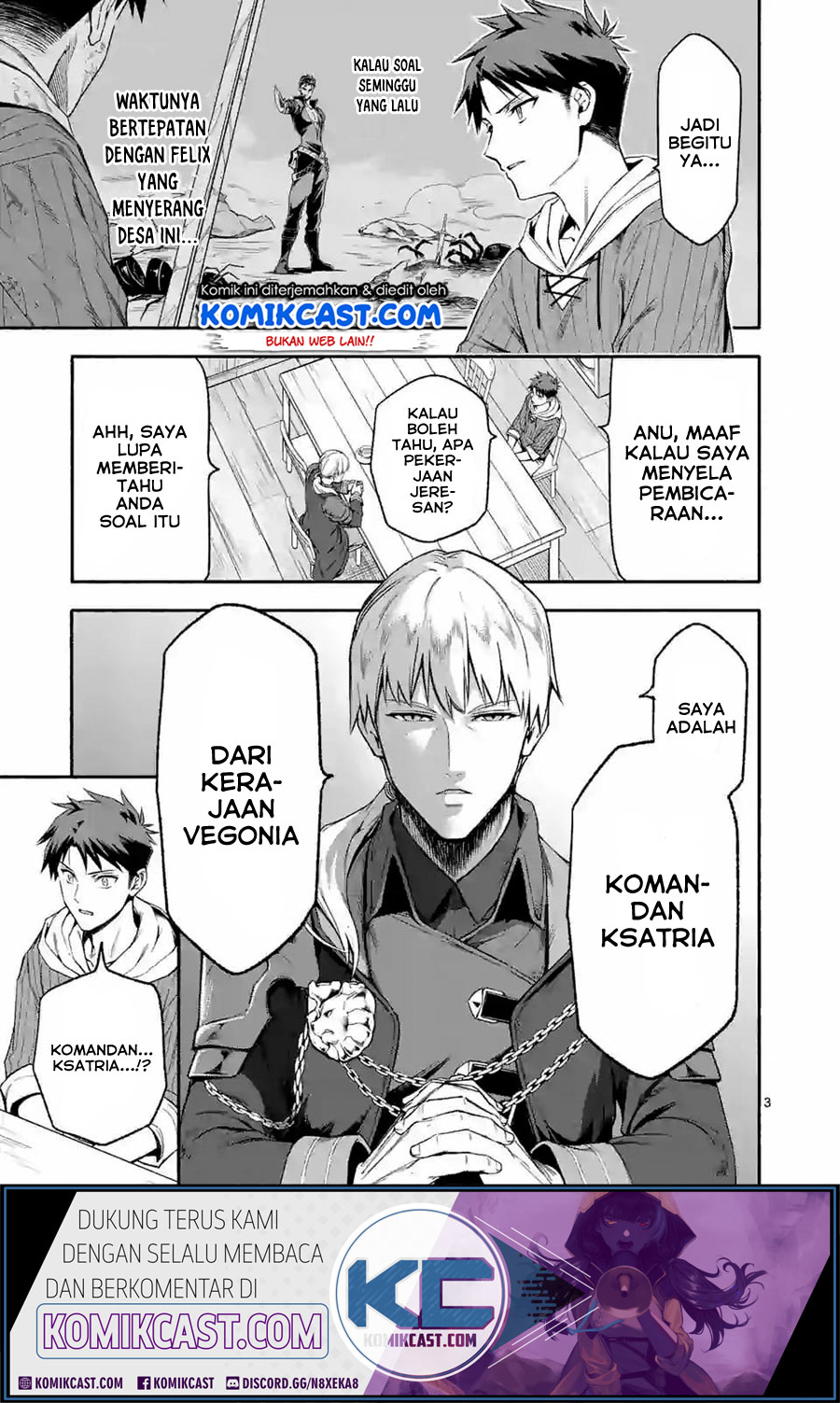 Halaman 4 dari Shi ni Modori, Subete o Sukuu Tame ni Saikyou e to Itaru @ Comic Chapter 23