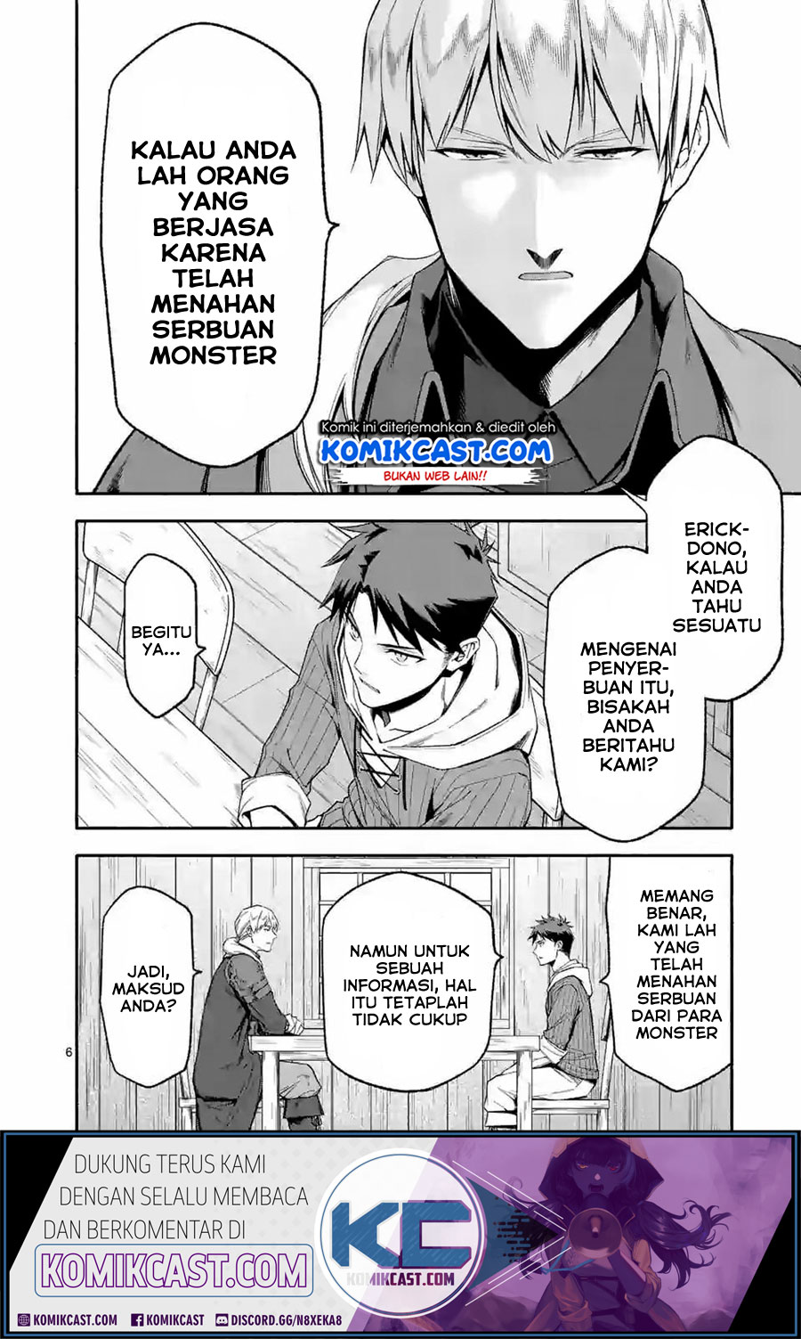 Halaman 7 dari Shi ni Modori, Subete o Sukuu Tame ni Saikyou e to Itaru @ Comic Chapter 23