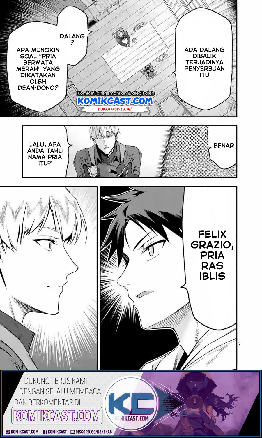 Halaman 8 dari Shi ni Modori, Subete o Sukuu Tame ni Saikyou e to Itaru @ Comic Chapter 23