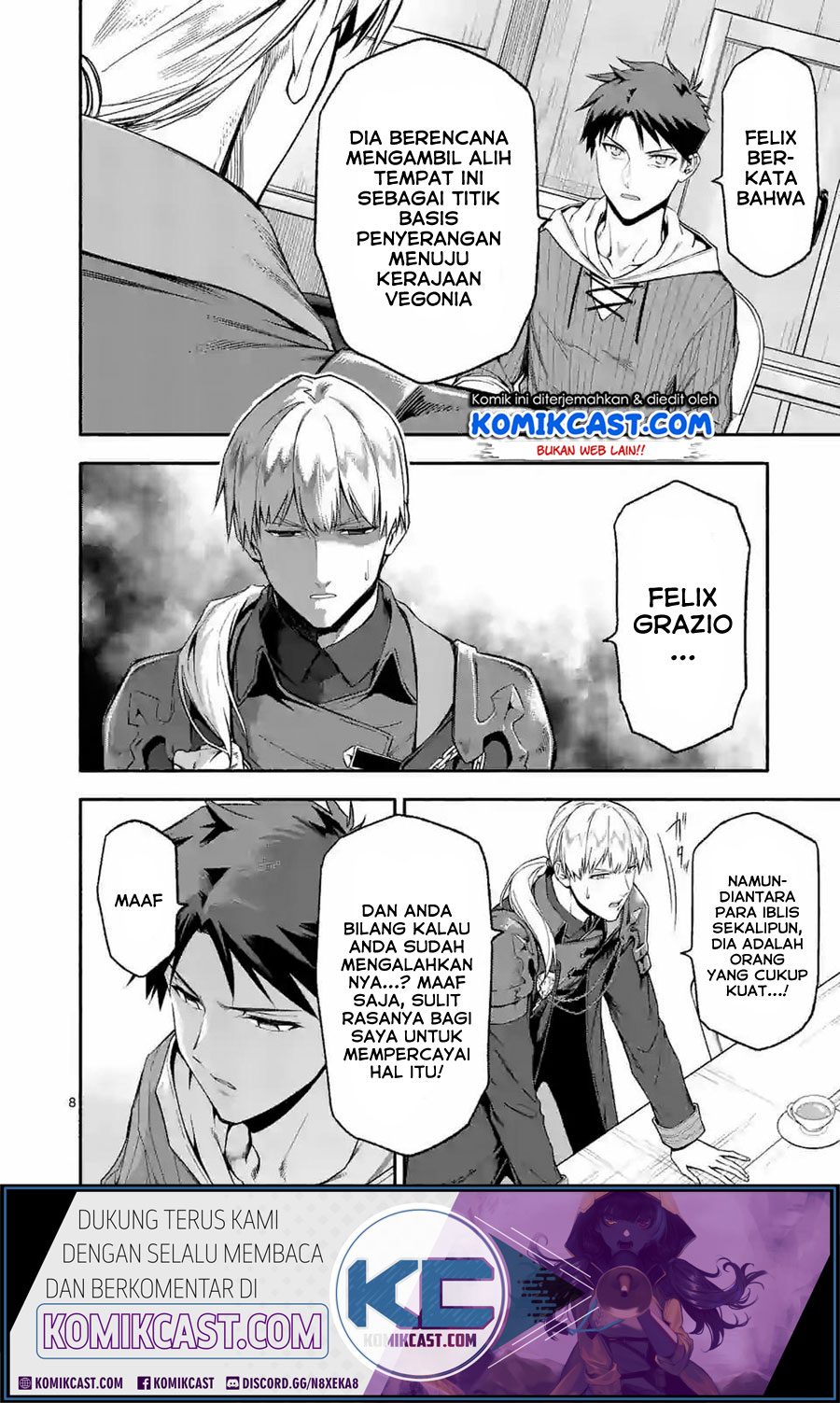 Halaman 9 dari Shi ni Modori, Subete o Sukuu Tame ni Saikyou e to Itaru @ Comic Chapter 23