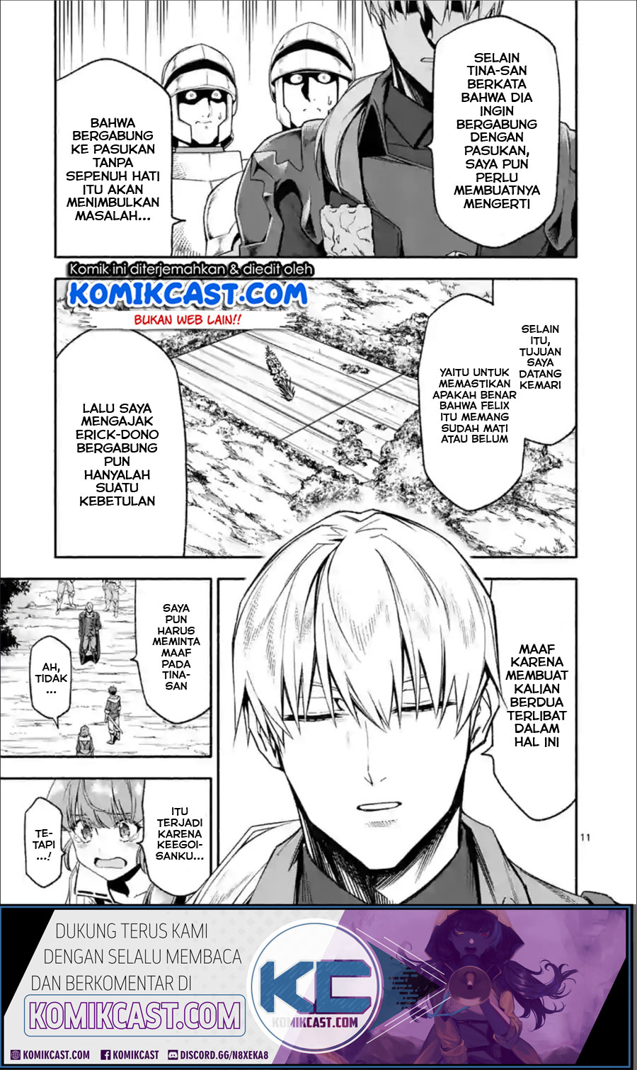 Halaman 12 dari Shi ni Modori, Subete o Sukuu Tame ni Saikyou e to Itaru @ Comic Chapter 27.1