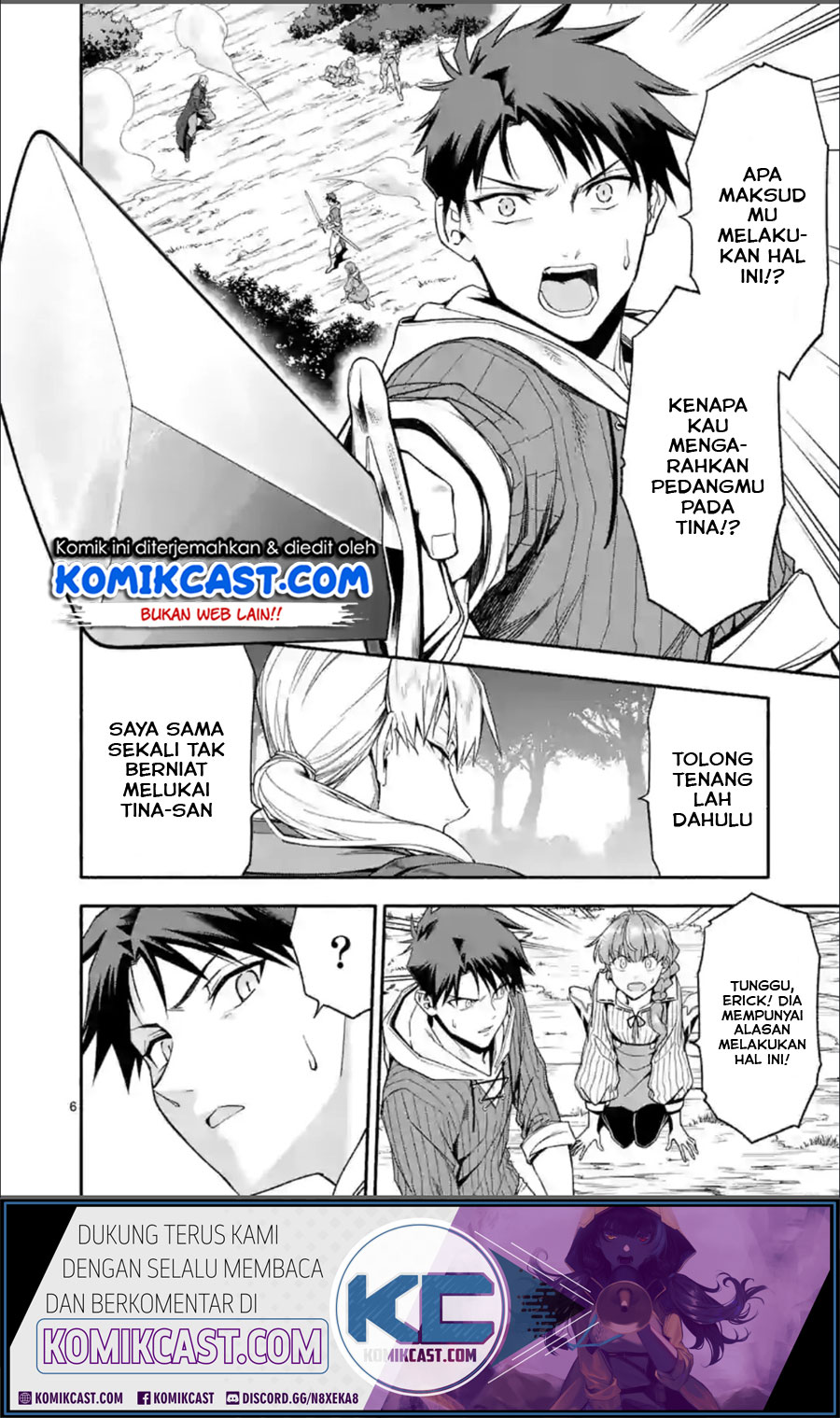 Halaman 7 dari Shi ni Modori, Subete o Sukuu Tame ni Saikyou e to Itaru @ Comic Chapter 27.1
