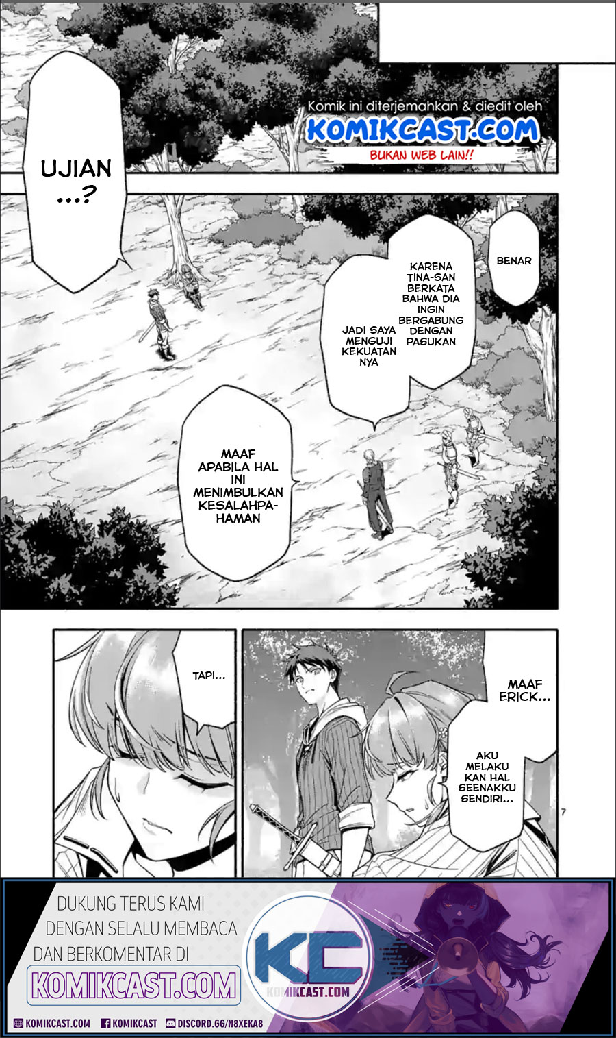 Halaman 8 dari Shi ni Modori, Subete o Sukuu Tame ni Saikyou e to Itaru @ Comic Chapter 27.1