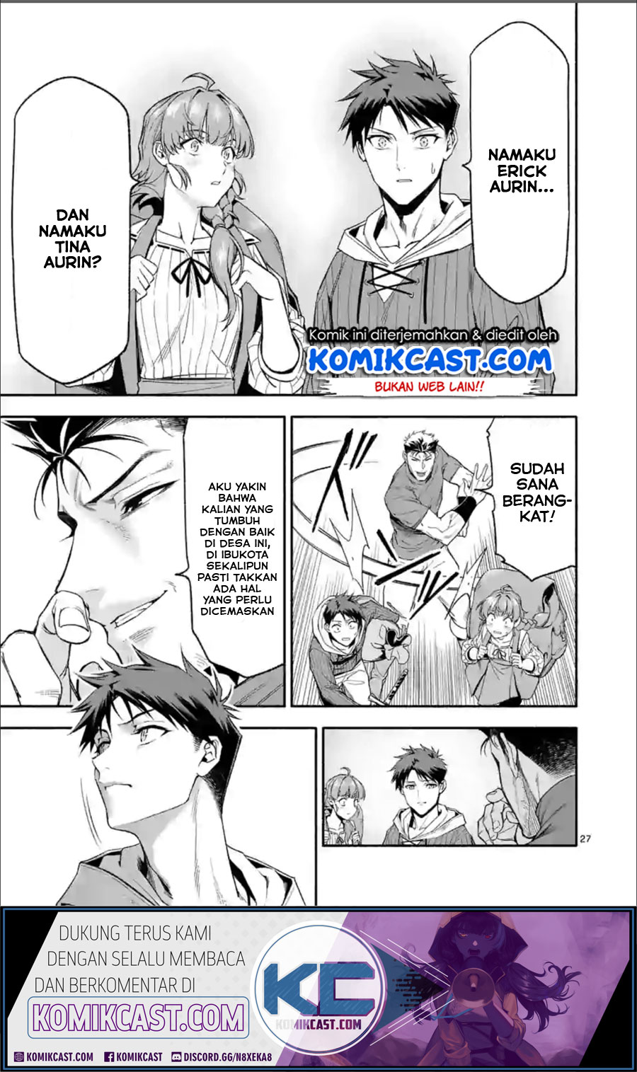 Halaman 15 dari Shi ni Modori, Subete o Sukuu Tame ni Saikyou e to Itaru @ Comic Chapter 27.2
