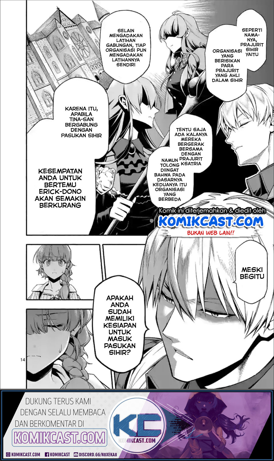 Halaman 2 dari Shi ni Modori, Subete o Sukuu Tame ni Saikyou e to Itaru @ Comic Chapter 27.2