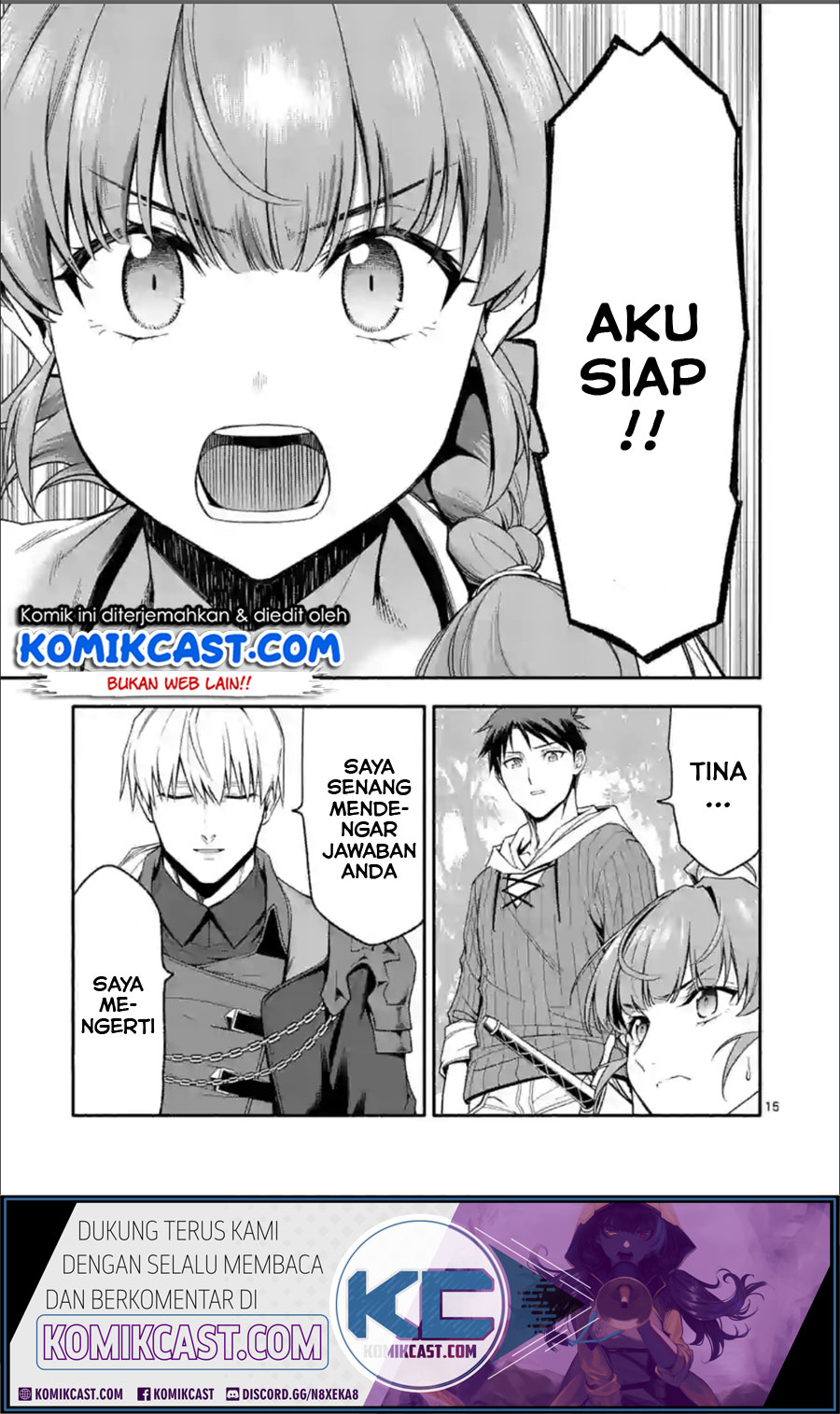 Halaman 3 dari Shi ni Modori, Subete o Sukuu Tame ni Saikyou e to Itaru @ Comic Chapter 27.2