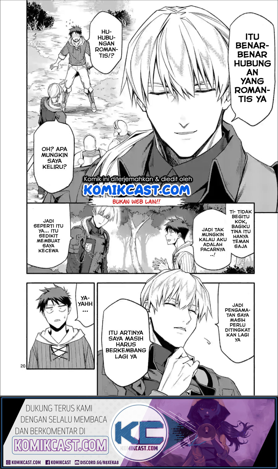 Halaman 8 dari Shi ni Modori, Subete o Sukuu Tame ni Saikyou e to Itaru @ Comic Chapter 27.2