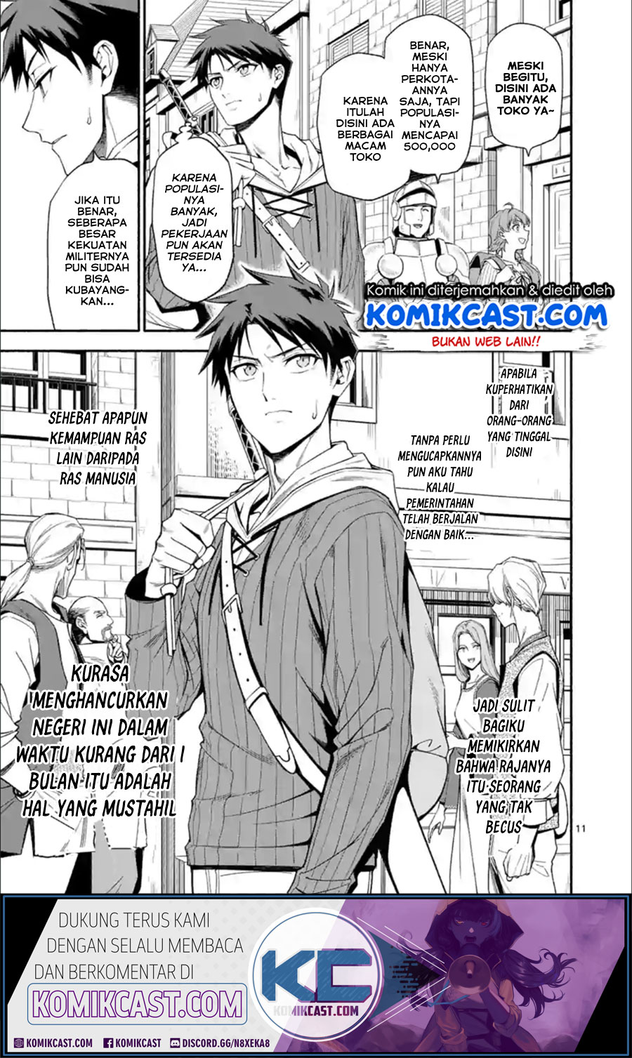 Halaman 12 dari Shi ni Modori, Subete o Sukuu Tame ni Saikyou e to Itaru @ Comic Chapter 28