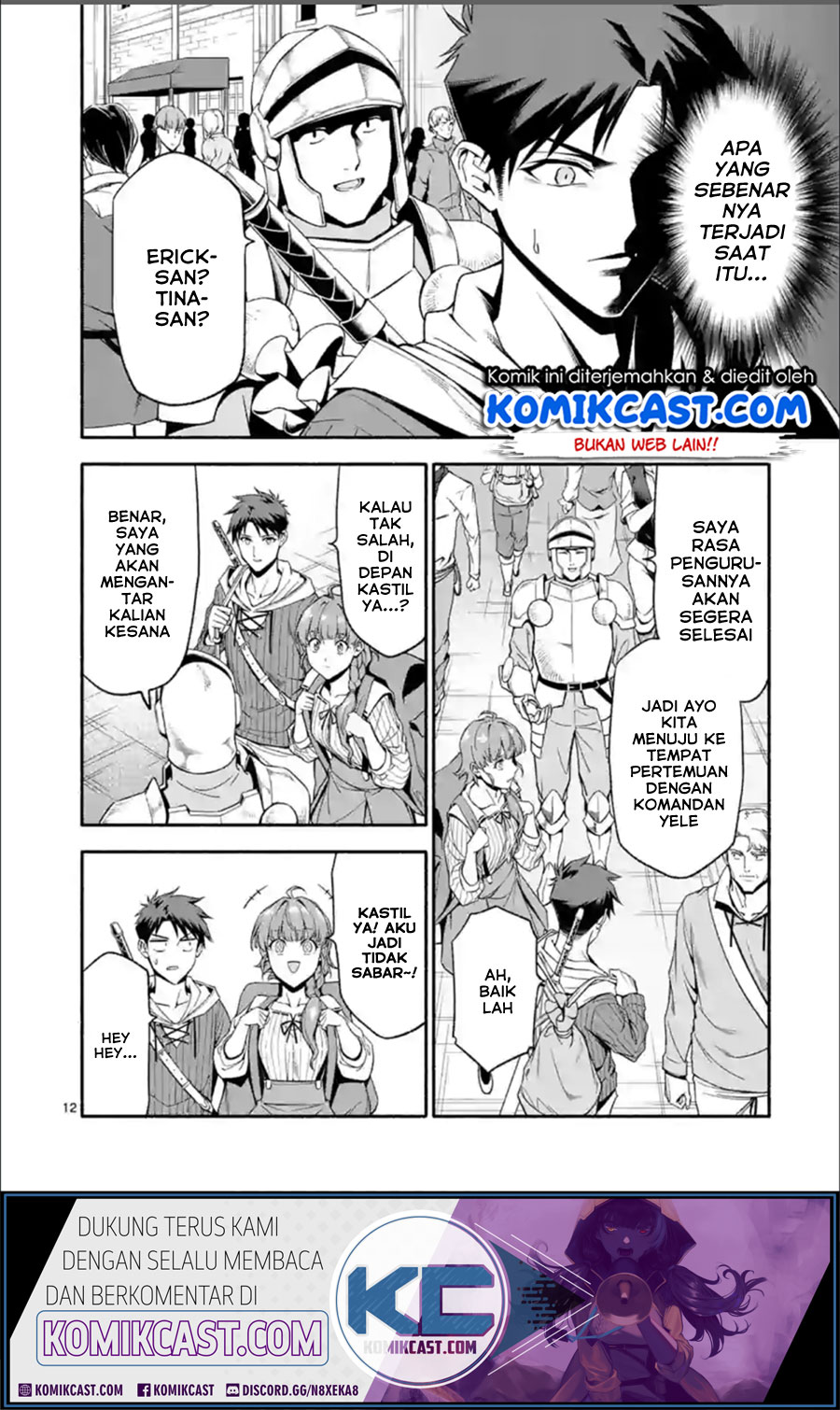 Halaman 13 dari Shi ni Modori, Subete o Sukuu Tame ni Saikyou e to Itaru @ Comic Chapter 28