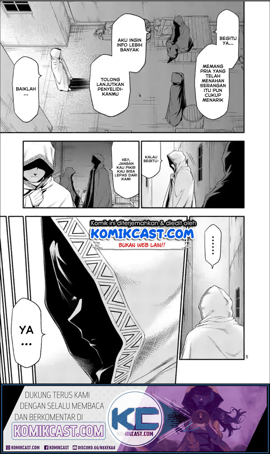 Halaman 6 dari Shi ni Modori, Subete o Sukuu Tame ni Saikyou e to Itaru @ Comic Chapter 28