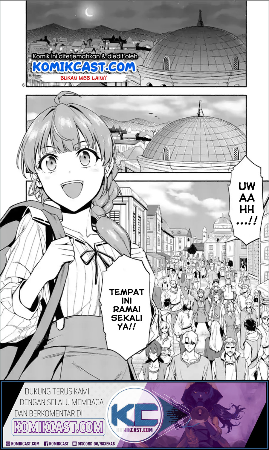 Halaman 7 dari Shi ni Modori, Subete o Sukuu Tame ni Saikyou e to Itaru @ Comic Chapter 28