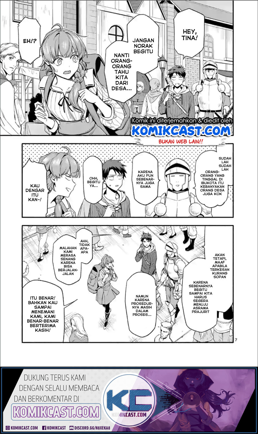 Halaman 8 dari Shi ni Modori, Subete o Sukuu Tame ni Saikyou e to Itaru @ Comic Chapter 28