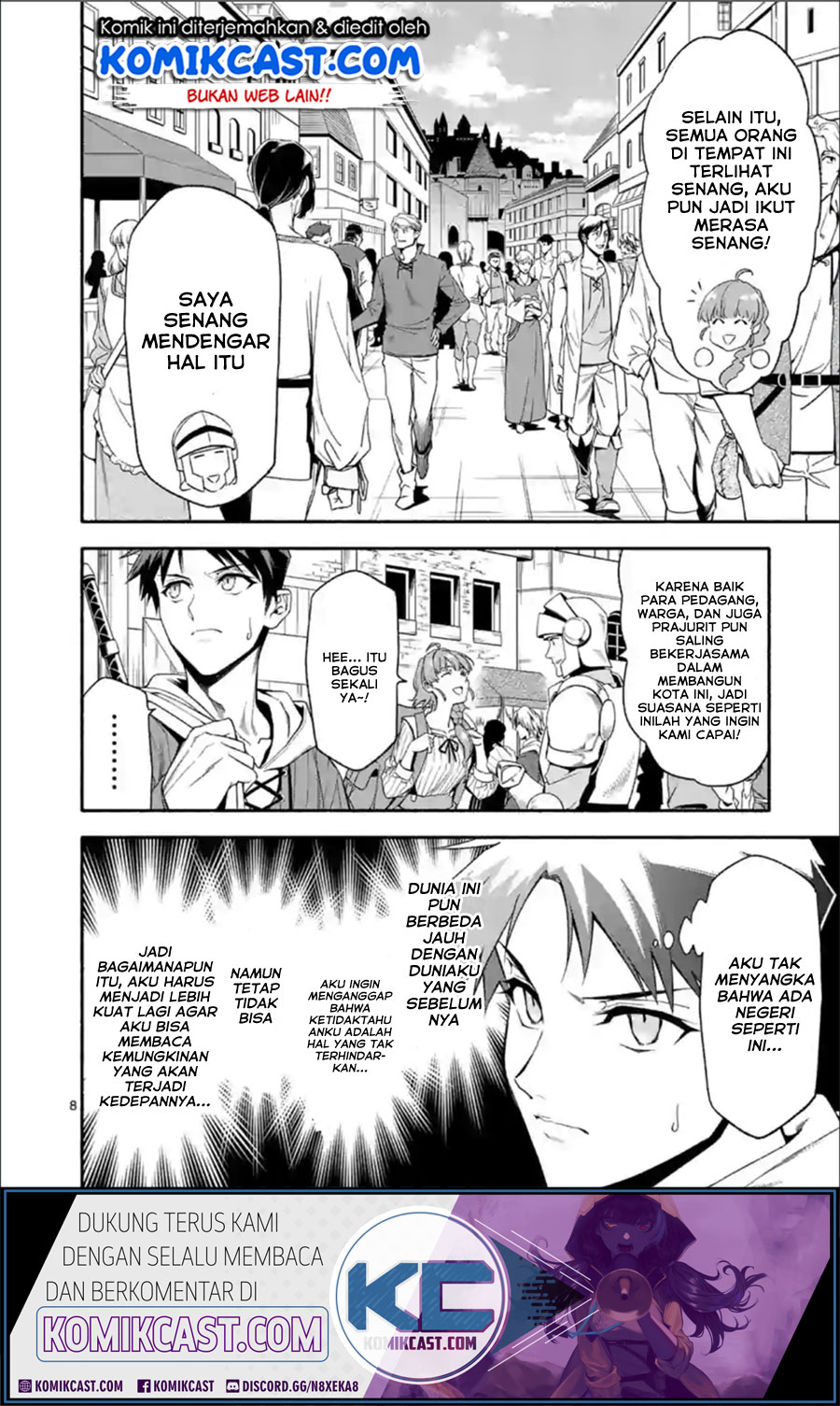 Halaman 9 dari Shi ni Modori, Subete o Sukuu Tame ni Saikyou e to Itaru @ Comic Chapter 28