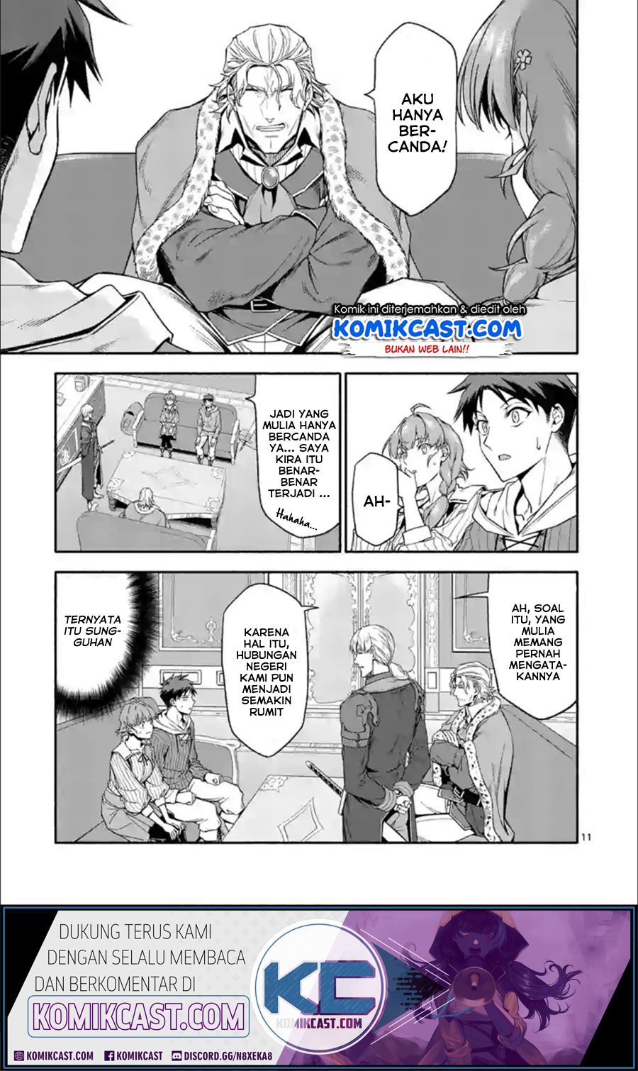 Halaman 12 dari Shi ni Modori, Subete o Sukuu Tame ni Saikyou e to Itaru @ Comic Chapter 29