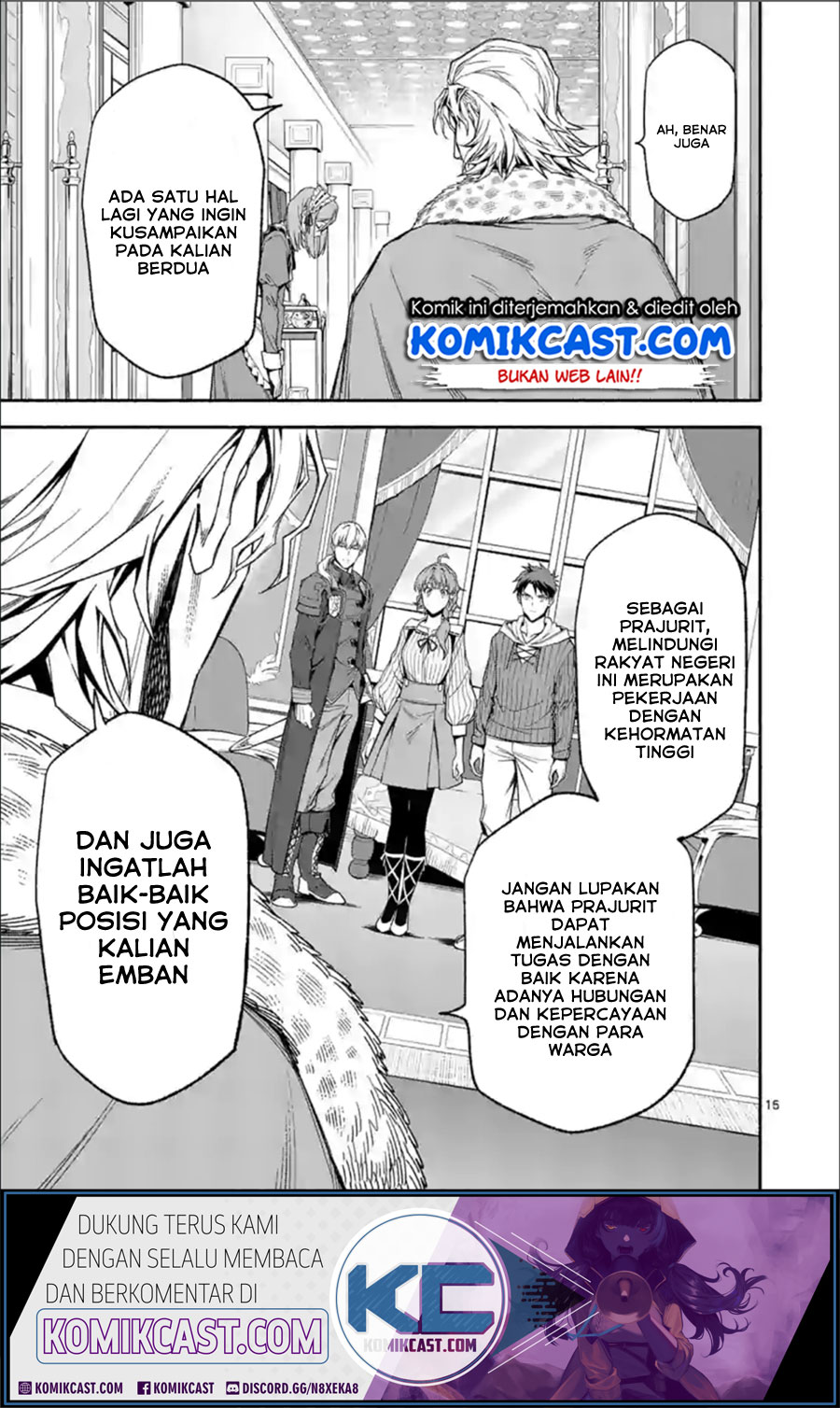 Halaman 16 dari Shi ni Modori, Subete o Sukuu Tame ni Saikyou e to Itaru @ Comic Chapter 29