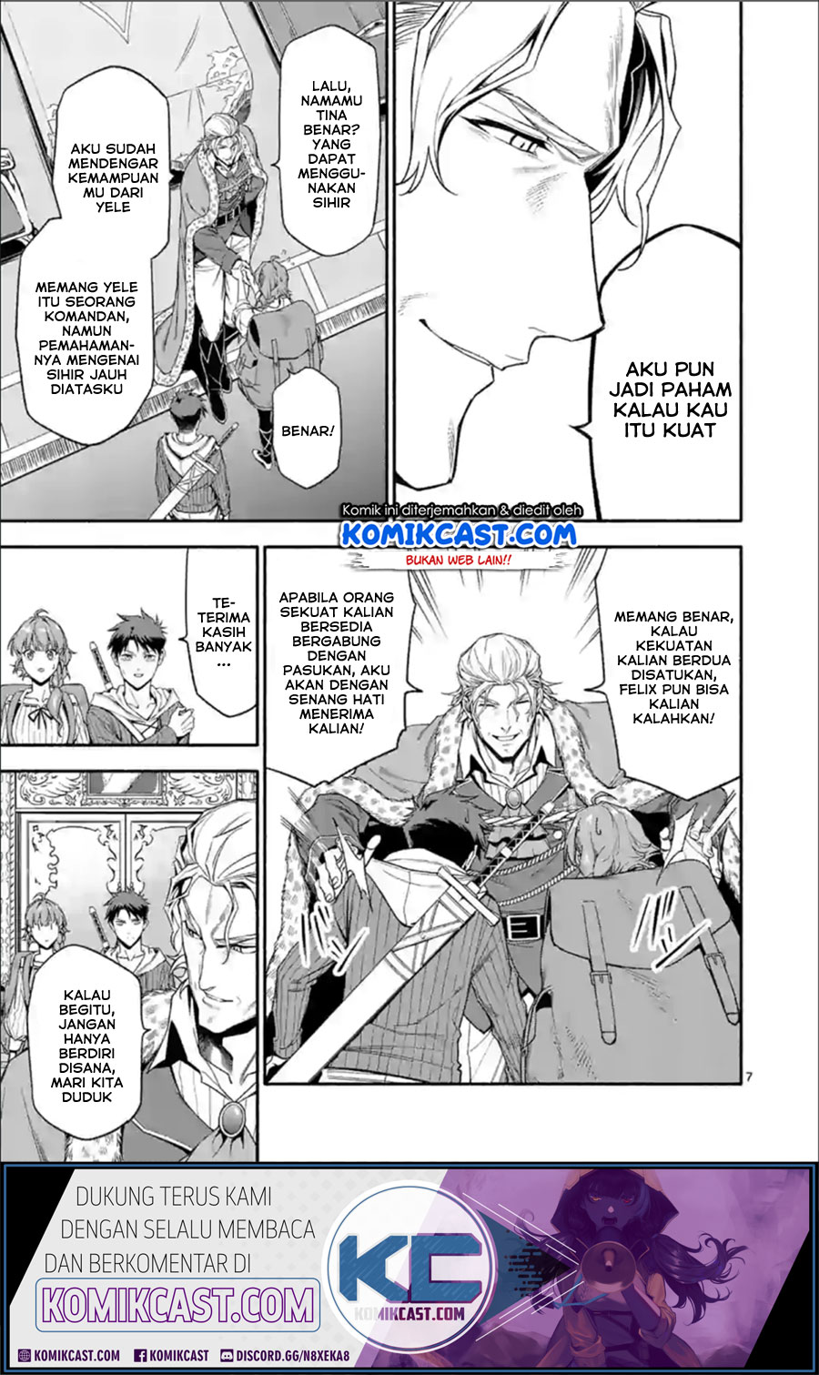 Halaman 8 dari Shi ni Modori, Subete o Sukuu Tame ni Saikyou e to Itaru @ Comic Chapter 29