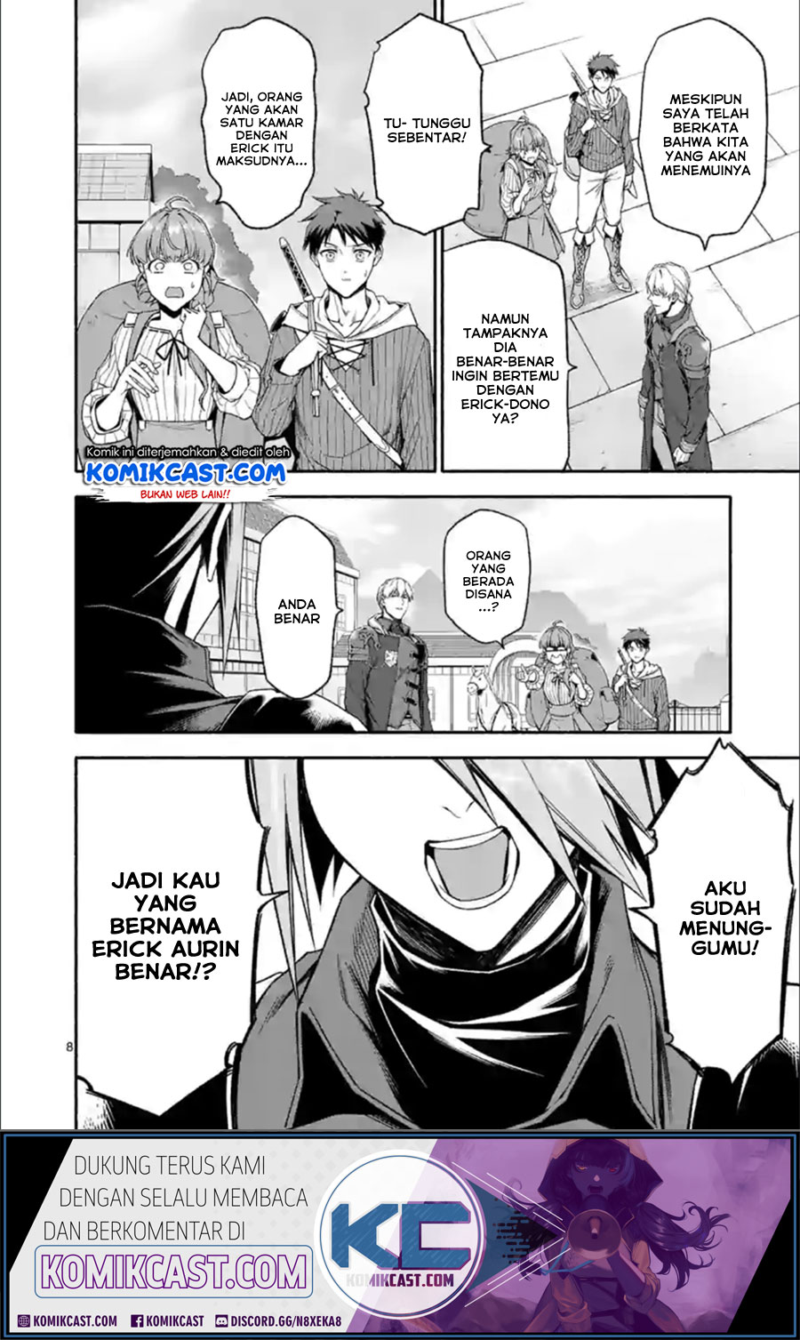 Halaman 9 dari Shi ni Modori, Subete o Sukuu Tame ni Saikyou e to Itaru @ Comic Chapter 30