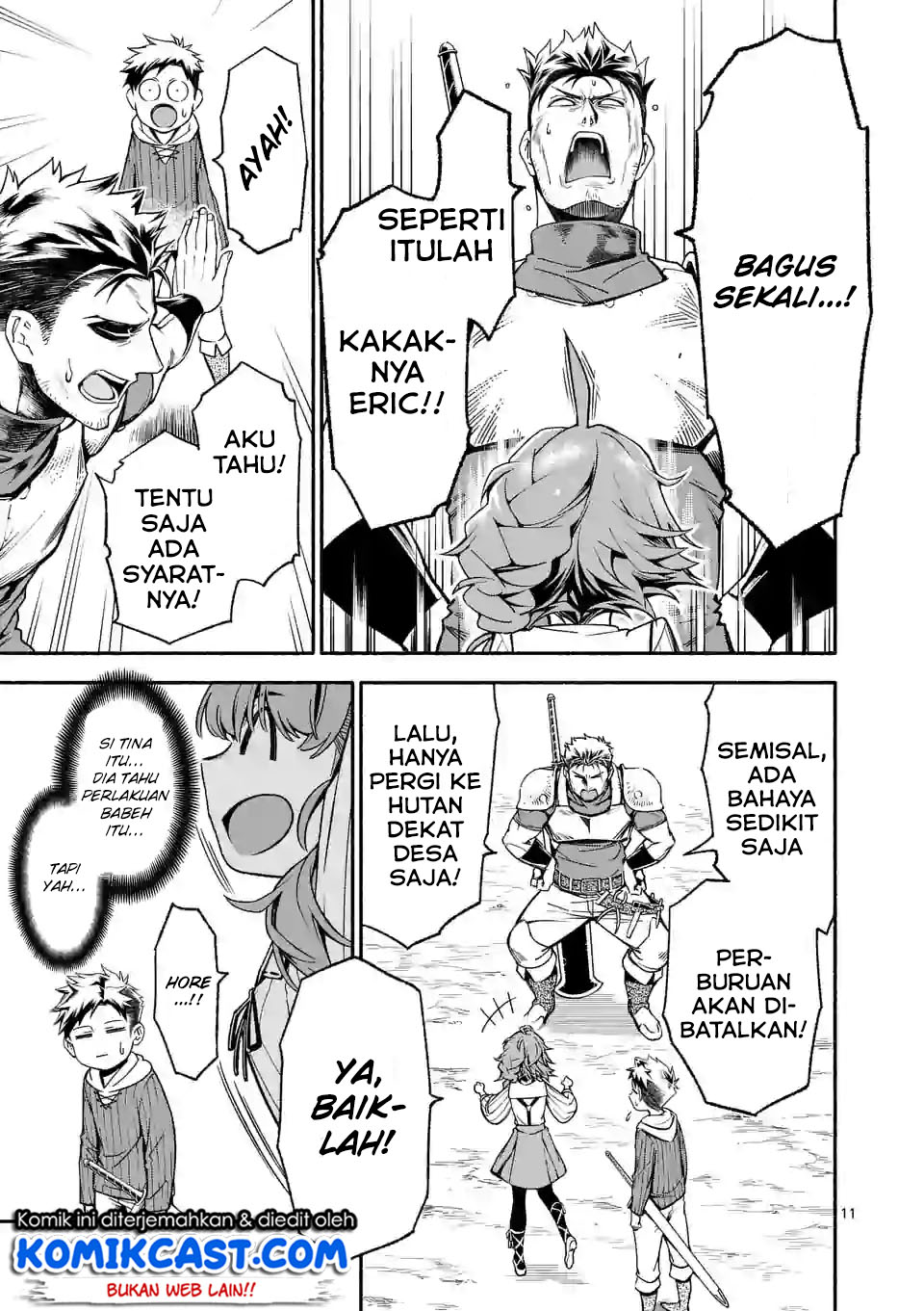 Halaman 12 dari Shi ni Modori, Subete o Sukuu Tame ni Saikyou e to Itaru @ Comic Chapter 4