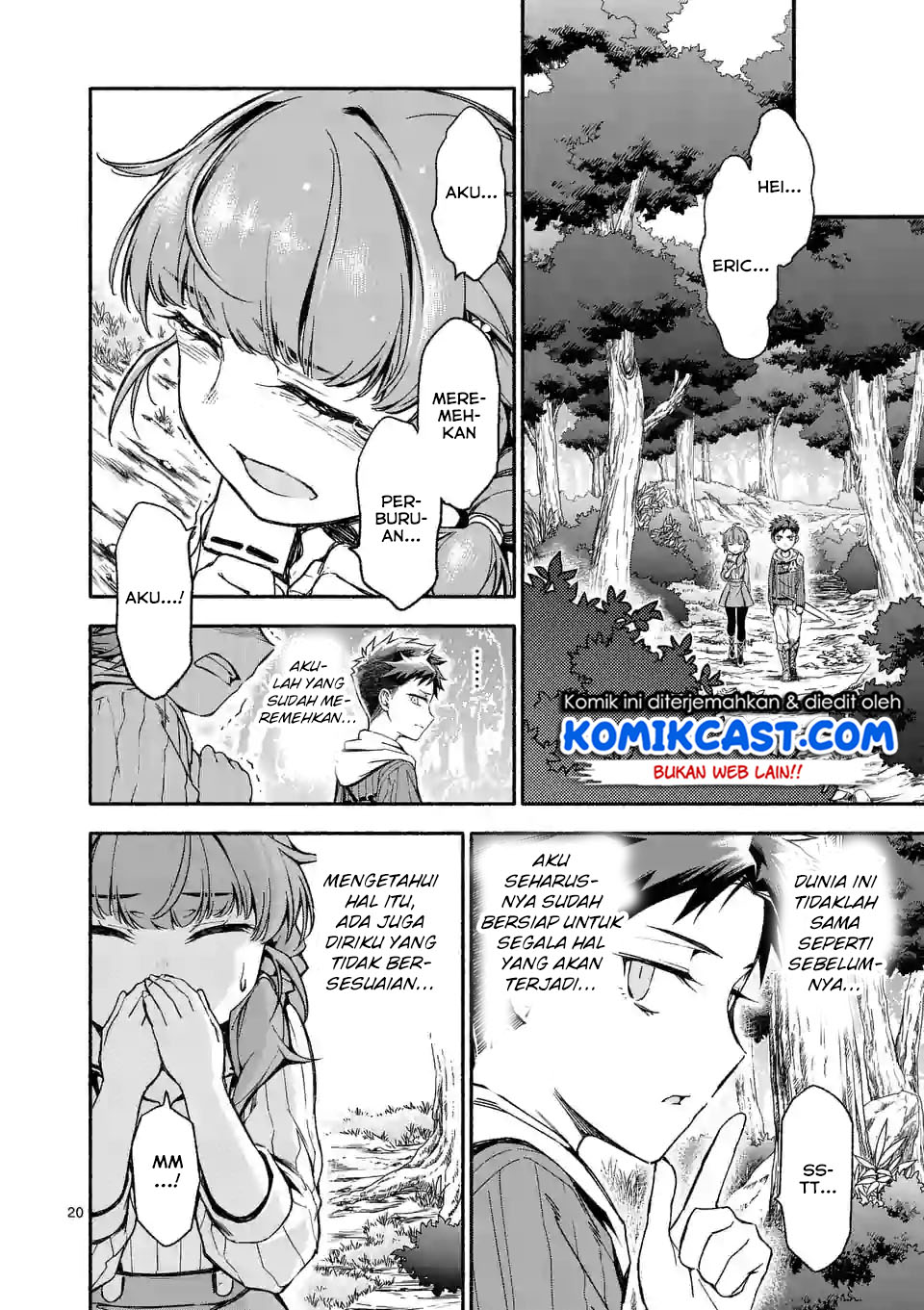 Halaman 21 dari Shi ni Modori, Subete o Sukuu Tame ni Saikyou e to Itaru @ Comic Chapter 4